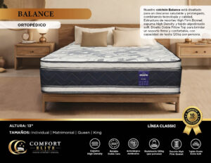 COLCHON BALANCE QUIROPRACTICO