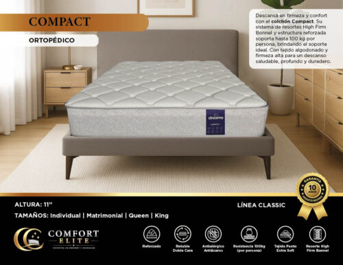 COLCHON COMPACT ORTOPEDICO