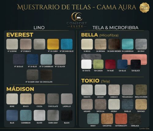 CAMA AURA