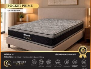 Pocket Prime COLCHON POCKET PRIME